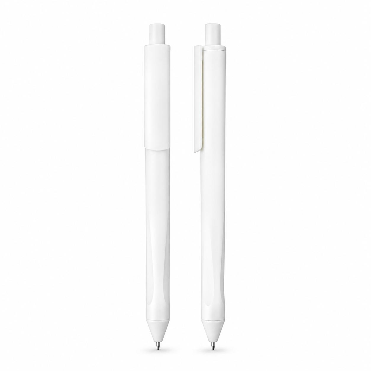 KA50720 - PLASTİK TÜKENMEZ KALEM - BEYAZ