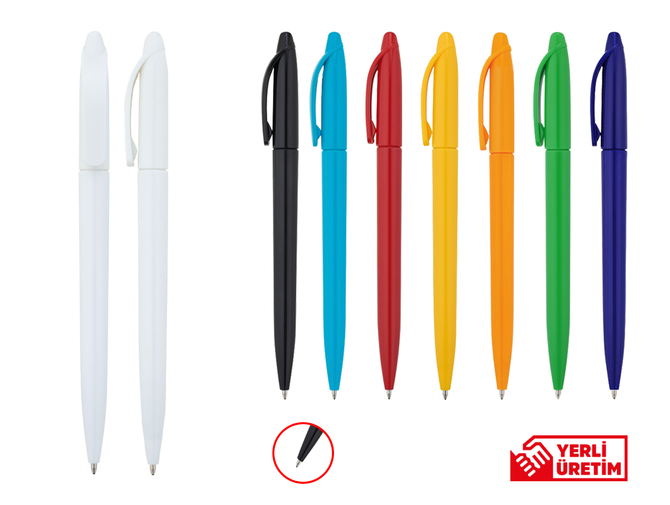 KA101 - PLASTİK TÜKENMEZ KALEM