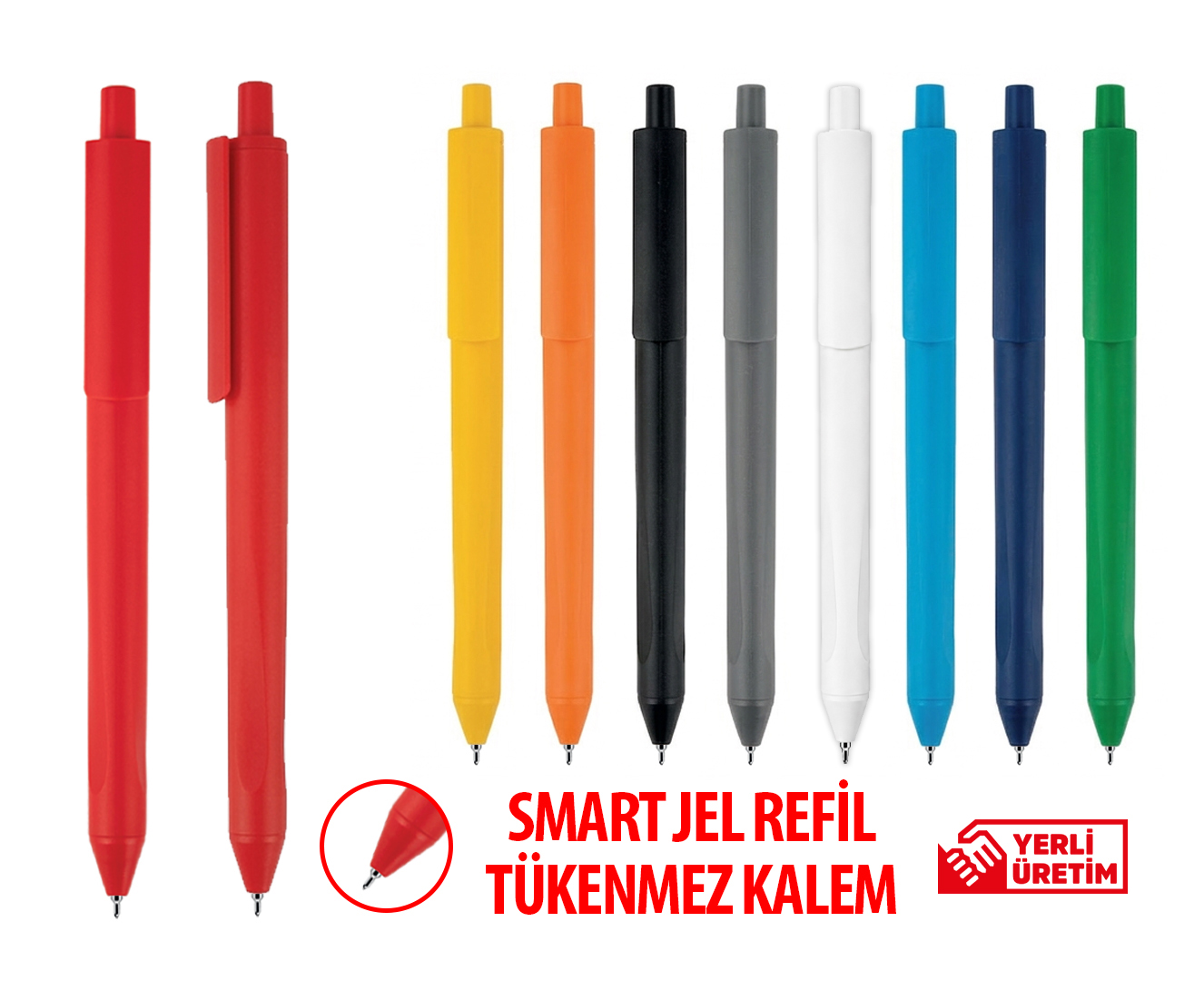 KA50820 - SMART JEL REFİL TÜKENMEZ KALEM